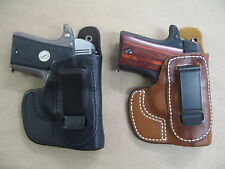 Azula Leather In The Waist IWB Concealment Holster CCW For..Choose Gun Color - C picture