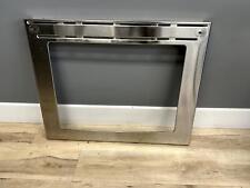 316553004 Frigidaire Range Stove Oven Door Outer Front Panel Overlay Stainless picture