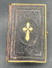 ANTIQUE 1894 HYMNAL FOR THE NORWEGIAN Bible CHURCH WITH CLOSURE CLASP picture