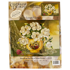 Candamar Designs Cross Stitch Kit Vintage Blessed Pure of Heart 51219 Sealed NOS picture