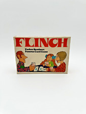 Vintage 1976 Flinch Famous Card Game Complete Original Box Parker Brothers picture