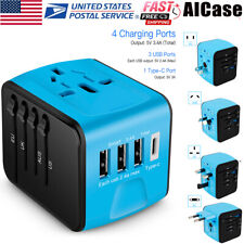 Travel Adapter International Universal 4 USB Charge Ports Converter Plug Charger picture