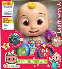 New Cocomelon Just Play Interactive Learning JJ Doll with Lights and Sounds picture