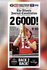 10 NEW UGA National Champions 16 Page AJC  “2 Good”(NOT A Reprint) picture