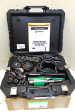 GREENLEE 7310SB Hydraulic Knockout Set  w/ BRAND NEW PLASTIC CASE (100% TESTED) picture