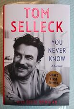 SIGNED Tom Selleck Autographed Book - You Never Know: A Memoir picture