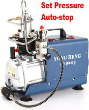 YONG HENG AutoShut High Pressure Air Compressor Pump 30Mpa 110V Electric PCP  picture