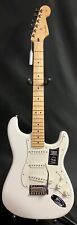 Fender Player Stratocaster Electric Guitar Polar White Finish (919) picture