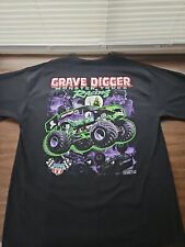 Vintage 1999 Grave Digger Shirt Monster Truck Racing picture