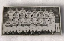Vintage 1949 Seattle Rainers Baseball Team lineup Photo 14 x 7 in picture