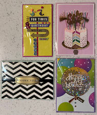 Beautiful Handmade and Embellished Greeting Cards--set of Four Birthday & more picture