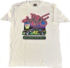 Kyle Petty Mello Yello Racing Short Sleeve T-Shirt LRG VTG 90’s NASCAR NWOT J picture