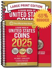 2025 Redbook - A Guide Book of United States Coins - Spiral Large Print picture