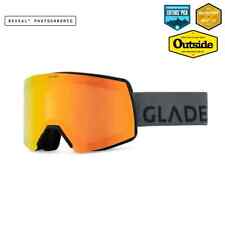 Glade Optics Adapt 2 Photochromic Ski Snowboard Goggles Orange/Grey MSRP $149 picture