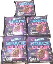 5 Packs - Oreo Space Dunk Chocolate Sandwich Cookies Limited Edition 10.68oz ea picture