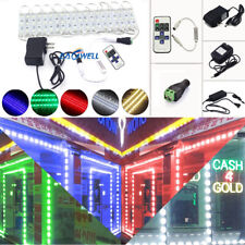 US 10~100FT 5050 SMD 3 LEDs STORE FRONT Window Sign Strip Module Lights Lamp Kit picture