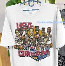Vintage Style 1992 Basketball, 90s Dream Team Usa Basketball T-Shirt picture