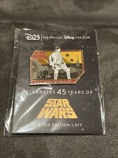 D23 Exclusive Star Wars 45th Anniversary Pin Luke Skywalker Limited Edition picture