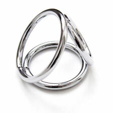Stainless Steel Triple Cock and Ball Ring Three Penis Ring System for Men picture