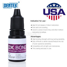USA DENTEX Dental Light Cure Dentin Enamel Resin Bonding Adhesive DX.BOND V 5ml picture