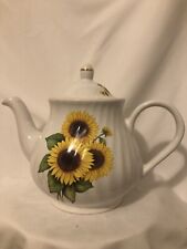 Good Condition Arthur Wood And Son Sunflower Teapot Staffordshire England picture