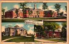 Orono ME-Maine, University Maine, Buildings, Vintage Postcard picture