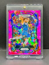 Luka Doncic RARE PINK ICE REFRACTOR PRIZM INVESTMENT CARD SSP PANINI MVP MINT picture