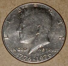 1776-1976 Bicentennial Kennedy Half Dollar Coin *NO MINT MARK* Multiple ERRORS picture