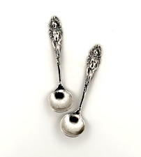925 Sterling silver Mini Spoon-Small spoon for baby/Sugar & Salt spoon SET OF 2 picture