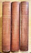 RARE Macaulays Essays and Poems, Complete 3 Vol Set, Donohue Brothers, Antique picture