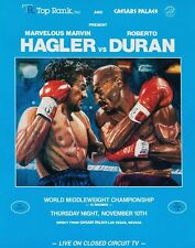 Fight Poster Boxing Kings Marvelous Marvin Hagler Vs Roberto Duran 11x14 Art picture