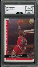 1993 Upper Deck #237 Michael Jordan GRADED 10 GEM MINT HOF Bulls picture