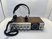 Vintage Panasonic RE-7412 IC FET FM-AM Multiplex Stereo w/ KLH Headphones - Work picture