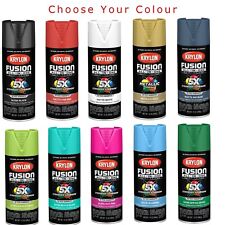 Krylon Fusion All In One Spray Paint 5x stornger 12 Oz (Pick your color) picture