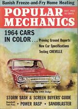 Popular Mechanics Magazine Vol. 120 #4 GD- 1.8 1963 Low Grade picture