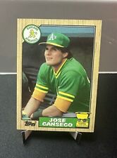 1987 JOSE CANSECO A's Topps AllStar Rookie ERROR  #620  BASEBALL CARD. picture