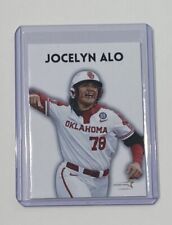 Jocelyn Alo Limited Edition Future Stock Oklahoma Sooners Rookie Card 17/100 picture