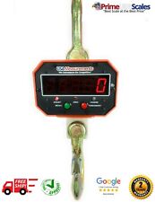 6,000 lb Overhead Hanging Digital Weighing Crane Scale w/ Remote 3 Tons picture