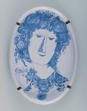 Bjørn Wiinblad (1918-2006), Denmark. The Blue House. Large ceramic bowl, 1987 picture