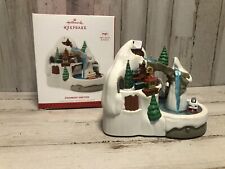 2013 HALLMARK Steamboat Junction Magic Light Sound Motion Train & Boat Works picture