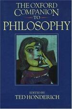 The Oxford Companion to Philosophy picture