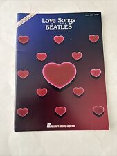 Love Songs of The Beatles - Arrangements Book: Piano-vocal-Guitar picture