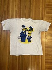 Vintage 1990s The Simpson Blues Brothers T-Shirt / Large /White / Good Condition picture
