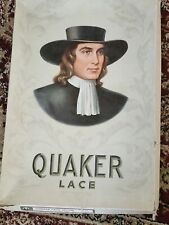 Vintage Quaker Lace Alcon 72 X 90 With Original Box Floral Design  picture