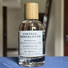Tru Fragrance Vintage Sandalwood Eau De Cologne 3.4oz 100ml Rare Discontinued picture