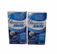 2 NEW NEUROPAWAY NERVE PAIN NUMBNESS RELIEF SUPPORT FORMULA  120 Cap. Exp 05/24 picture