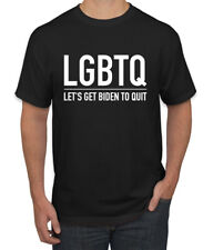 LGBTQ Let's Get Biden To Quit Political Men T-Shirt picture