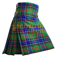 Scottish Handmade Traditional Clan Adam Tartan Kilt For Men  Custom Size Kilts picture