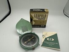 Leupold Sportsman Compass with Box & Instructions VINTAGE picture