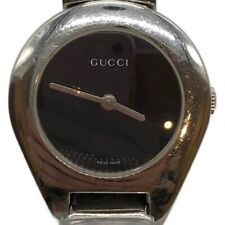Gucci 6700L Watch Quartz Women's Black Dial 18mm Swiss Made Round Vintage picture